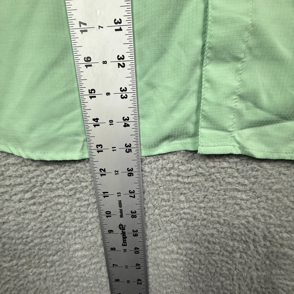 Columbia Tamiami II Mens 4X‎ LST Short Sleeve Fishing Shirt UPF 40 Light Green - Picture 7 of 11